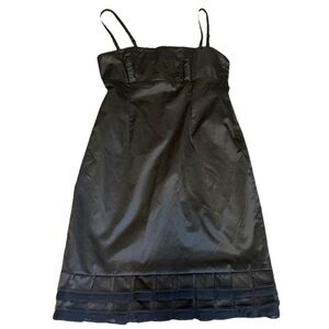 BNWT I.N.C International Concepts Venetian Glam Little Black Dress Size 2